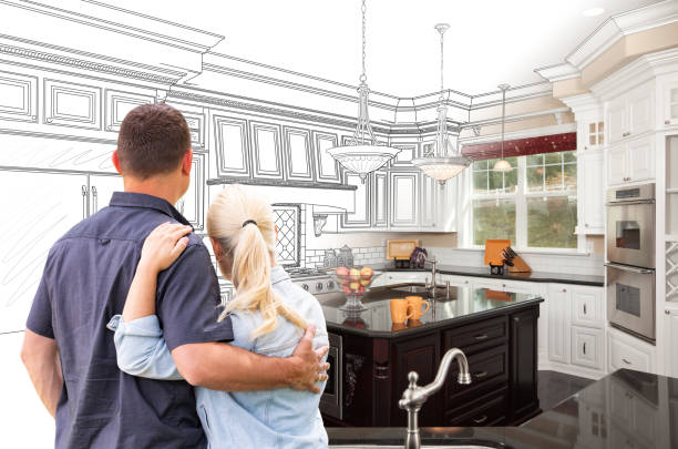 Professional Kitchen Remodeling technician working in Westminster, TX